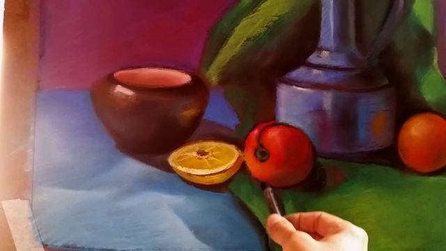 Натюрморт с синим кувшином ч.6 смотреть онлайн