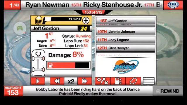 NASCAR Manager Let's play (race 2 of 36) смотреть онлайн