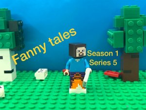 LEGO Minecraft Fanny tales season 1 series 5: how to destroy yourself in creative mode?!