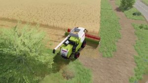 Таймлапс #126/Продажа урожая/Уборка озимой пшеницы/Карта Бухалово/Farming Simulator 2022