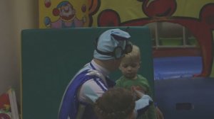 Аниматор Спортакус на детском дне рождения. Sportacus - LazyTown  to the children's birthday party.