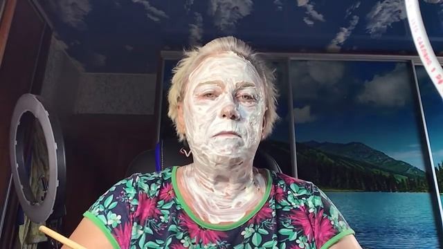 Уход за лицом жарким летом. Маска из сметаны - быстро и эффективно! Ольга Чернова. смотреть онлайн