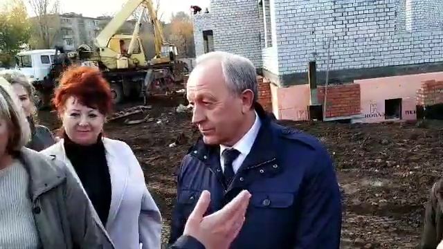 Визит губернатора в Летный городок в Энгельсе