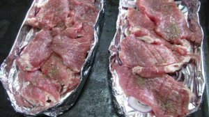 Запеченной мясо свинины под шубой