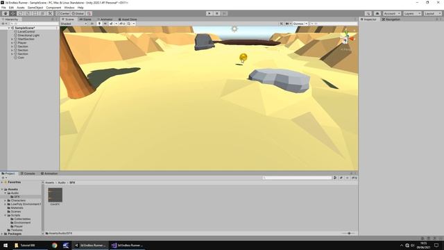 HOW TO MAKE A 3D ENDLESS RUNNER GAME IN UNITY FOR PC & MOBILE - TUTORIAL #08 - COLLECTING COINS смотреть онлайн