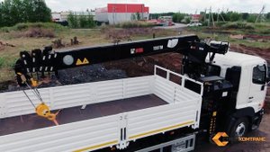 HINO 700 с манипулятором HIAB 190TM от компании «СтройКомТранс»
