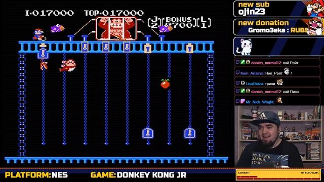 DONKEY KONG JR ► NES ► ПРОХОЖДЕНИЕ смотреть онлайн