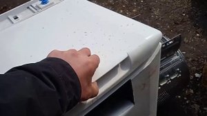 Разбор на металл небольшой стиральной машины