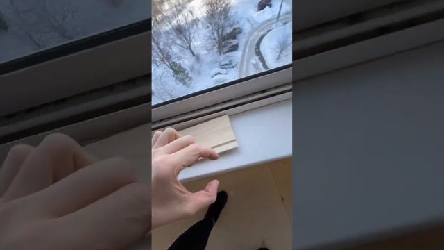 Отделка балкона вагонкой. Как красить? #отделкабалкона