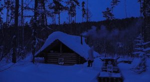 Тяжелый снег. Росомаха. Быт в избушках.