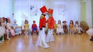 Танец солдатиков, средняя группа Новогодний утренник в детском саду
