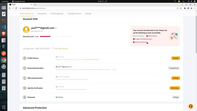 Bybit Tutorial  Testnet Signup  Request Test Coins  Create API