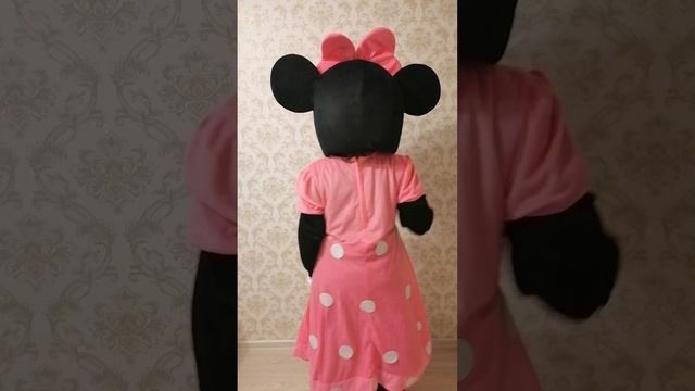 Ростовой Костюм Минни Маус (розовое платье)
