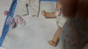 Самодельный мини реборн из полимерной глины