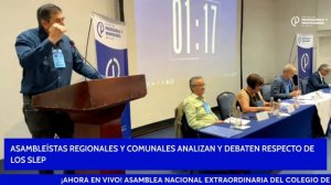 ASAMBLEÍSTAS ANALIZAN Y DEBATEN RESPECTO DE LOS SLEP