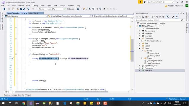 #Stripe payment gateway with #ASP.NET #Core Part-2 смотреть онлайн