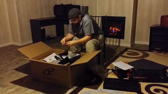 Unboxing New Computer For Streaming. смотреть онлайн