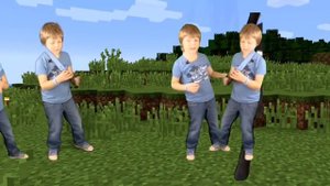 а где я, кажется я в мире Майнкрафта, похоже на то, но их много