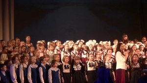Сводный хор - "Город мой "(Музыка и слова О. Москвиной. )