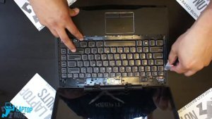 Laptop Alienware M14x R2 Disassembly Take Apart. Drive, Mobo, CPU & other parts Removal