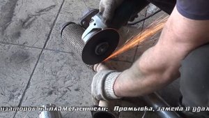 Установка пламегасителя на KIA Rio.Установка пламегасителя на KIA Rio в СПБ