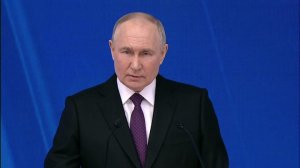 Путин: наши воины создают необходимые условия для будущего России