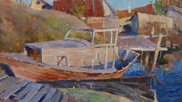 СТАРЫЙ КАРБАС. OLD BOAT