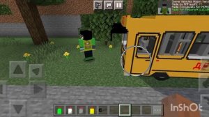 Сделал автобус ЛиАЗ 5256 в Майнкрафте пе