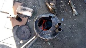 Плавка алюминия. Стружка (Melting aluminum. Shavings)