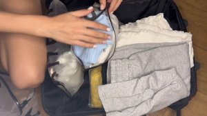 Влог🙀// Собираю чемодан в лагерь⛺️// Что я беру с собой в лагерь?💓// Покупаю еду в лагерь🥨🍓🍎
