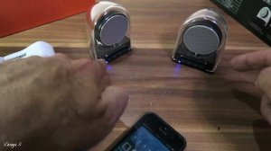 НЕОБЫЧНАЯ БЛЮТУЗ КОЛОНКА  ( ПАРА НА МАГНИТЕ)