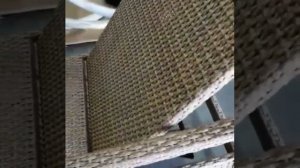 Шезлонг-лежак Шерманс-2 из искусственного ротанга изготовлен на заказ.