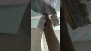 Как можно клеить бумажную ленту на гипсокартон