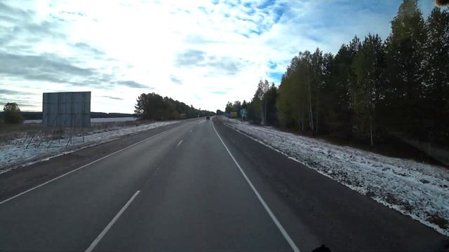 Вернулся домой на заснеженный Урал. Трасса Пермь-Екатеринбург. Дальнобой по России. смотреть онлайн