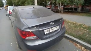 Заброшенный Hyundai Solaris