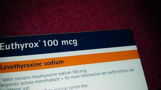 Эутирокс 100 мкг смотреть онлайн