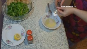 Салат без майонеза с растительным маслом