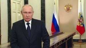В.Путин: Видеообращение по случаю Дня воссоединения ДНР, ЛНР Запорожской и Херсонской областей с Рос