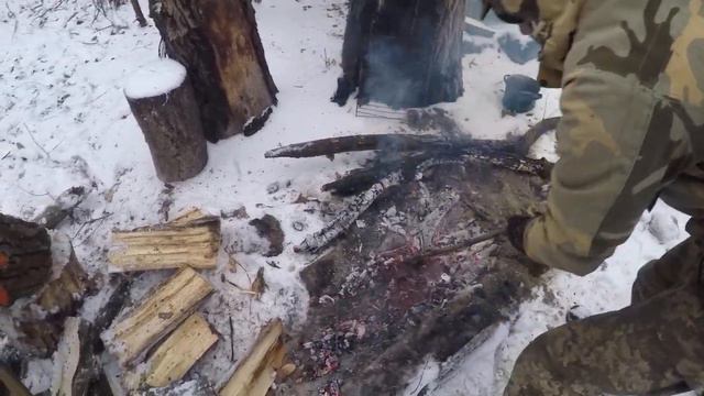 Зимний поход с ночёвкой. ПЕРВЫЙ ЛЁД