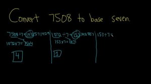 How to Convert from Decimal Form to Base Seven