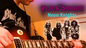 Black Sabbath - Neon Knights (Solo + tabs) | Cover by Vladi Lunev