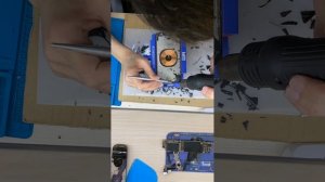 Замена заднего стекла iPhone XR.