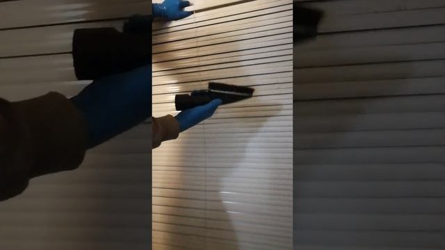 Как помыть очень грязные жалюзи металлические быстро? Один из способов. смотреть онлайн