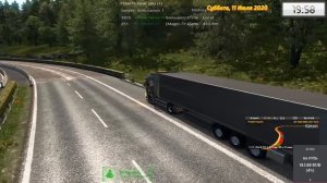 Euro Truck Simulator 2! катаем на рено т. промодс 1.36