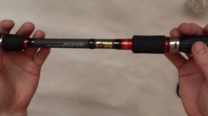 Карбоновый телескопический спининг + Крючки краболовы.