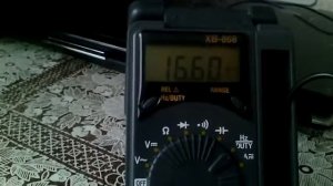 ВЧ генератор Хартли (тест реальных мегагерц китайского мультиметра XB-868)