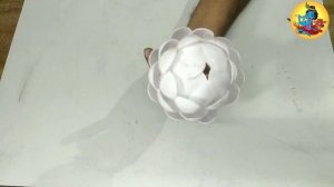 Plastic Spoon Craft Ideas   | Plastic Spoon Lamp Decoration @YouTube