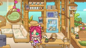 ОСТРОВНОЕ БУНГАЛО В АВАТАР ВОРЛД - ОБНОВЛЕНИЕ😍🐒🌴  - скоро откроется кавайный домик🏡❤️