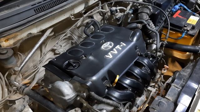 Тойота королла,120,2NZ,собрали двс,обкатываем,ч3 смотреть онлайн