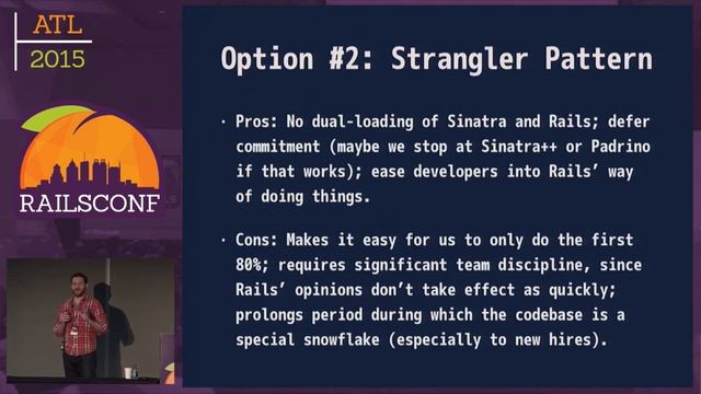 RailsConf 2015 - So Long, Hoboken: Migrating a Huge Production Codebase from Sinatra to Rails